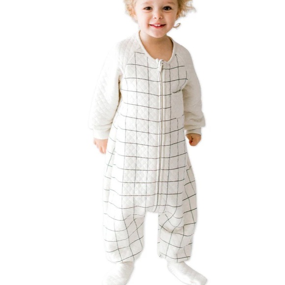 NWT Dreamsie Checkered 0.8 TOG Toddler Sleep Sack Pajamas 1 Piece 12 Mos 2T 18 - Picture 1 of 12